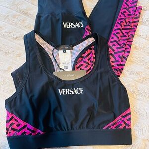 Versace Black and Pink La Greca